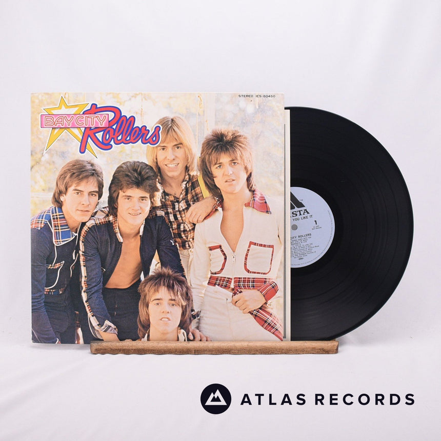 Bay City Rollers Wouldn't You Like It? LP Vinyl Record - Front Cover & Record