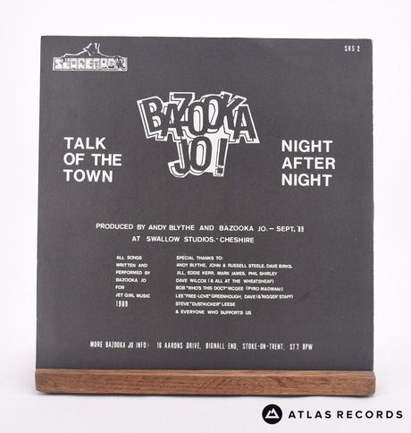 Bazooka Jo! - Night After Night - 7" Vinyl Record - EX/EX