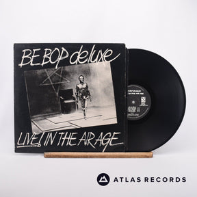 Be Bop Deluxe Live! In The Air Age LP Vinyl Record - Front Cover & Record