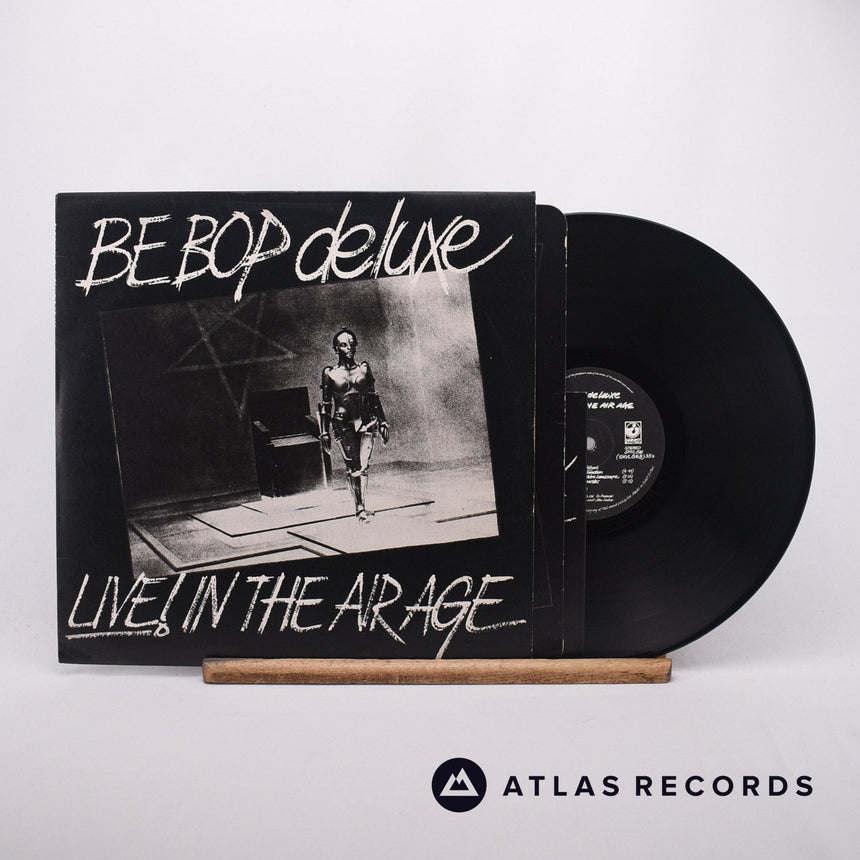 Be Bop Deluxe Live! In The Air Age LP + 7" Vinyl Record - Front Cover & Record