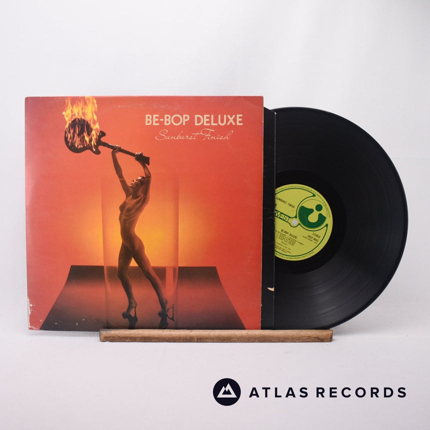 Be Bop Deluxe Sunburst Finish LP Vinyl Record - Front Cover & Record