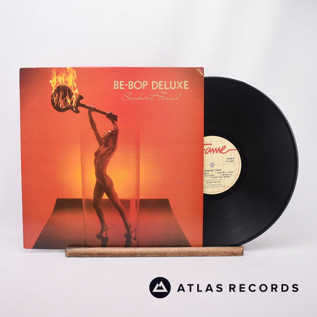 Be Bop Deluxe Sunburst Finish LP Vinyl Record - Front Cover & Record