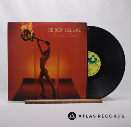 Be Bop Deluxe Sunburst Finish LP Vinyl Record - Front Cover & Record