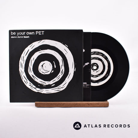 Be Your Own Pet Damn Damn Leash 7" Vinyl Record - Front Cover & Record