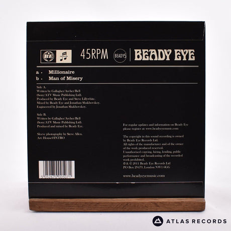 Beady Eye - Millionaire - 7" Vinyl Record - NM/NM