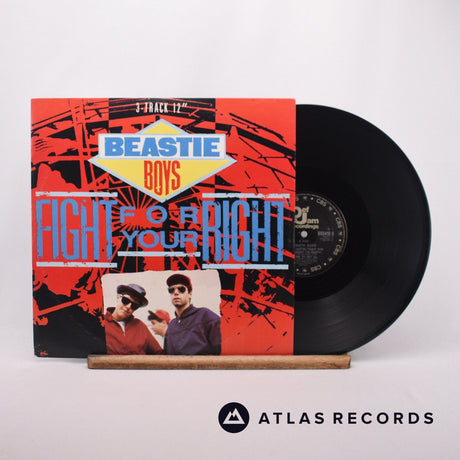 Beastie Boys Fight For Your Right 12" Vinyl Record - Front Cover & Record
