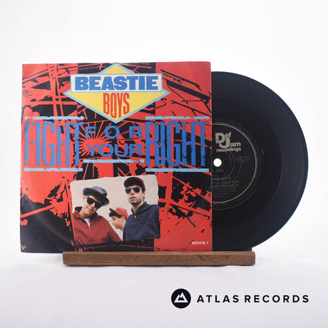 Beastie Boys Fight For Your Right 7" Vinyl Record - Front Cover & Record
