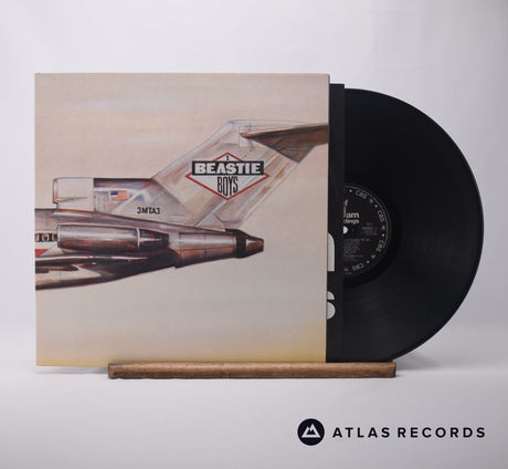 Beastie Boys Licensed To Ill LP Vinyl Record - Front Cover & Record