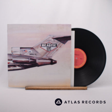 Beastie Boys Licensed To Ill LP Vinyl Record - Front Cover & Record