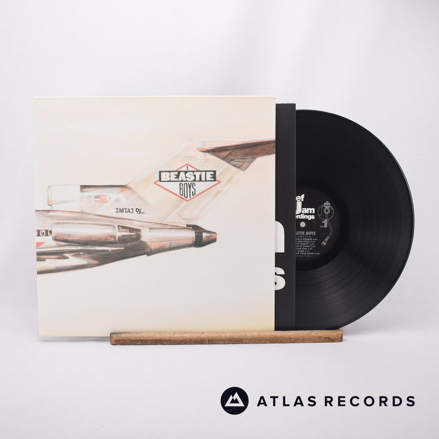 Beastie Boys Licensed To Ill LP Vinyl Record - Front Cover & Record