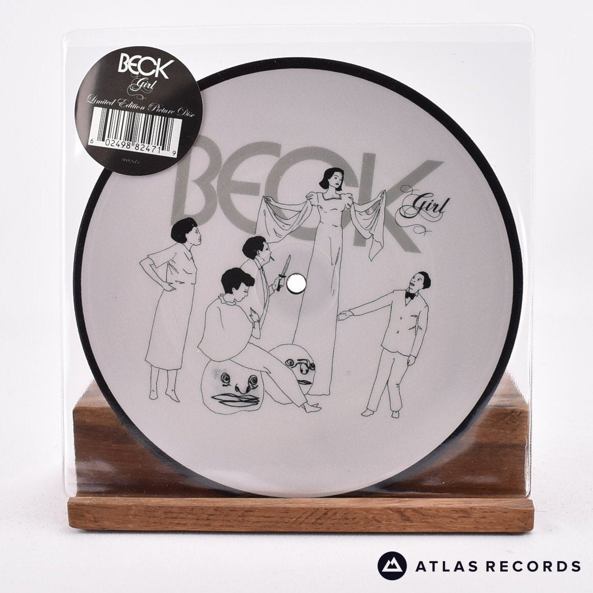Beck Girl 7" Vinyl Record - Front Cover & Record