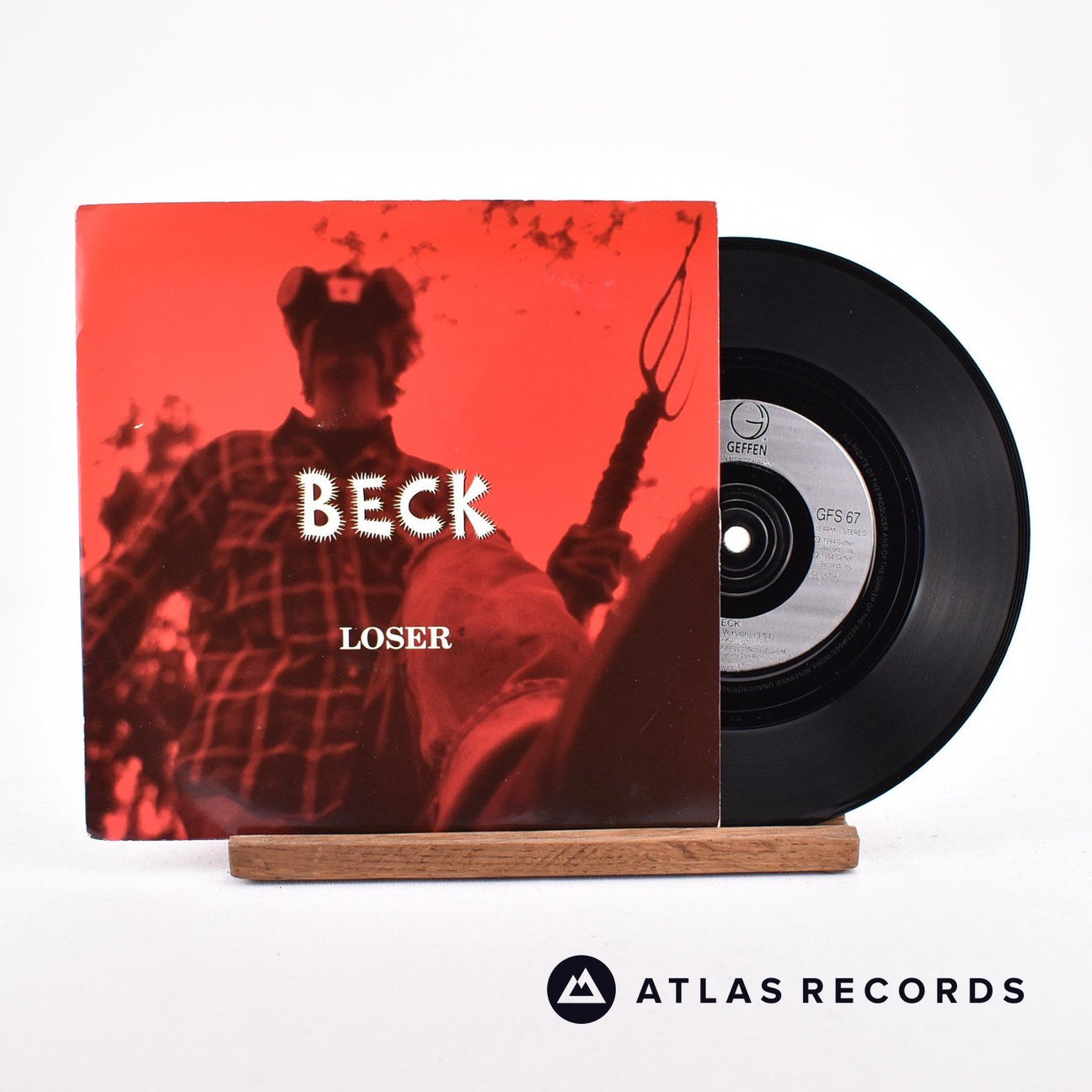 Beck Loser 7" Vinyl Record - Front Cover & Record
