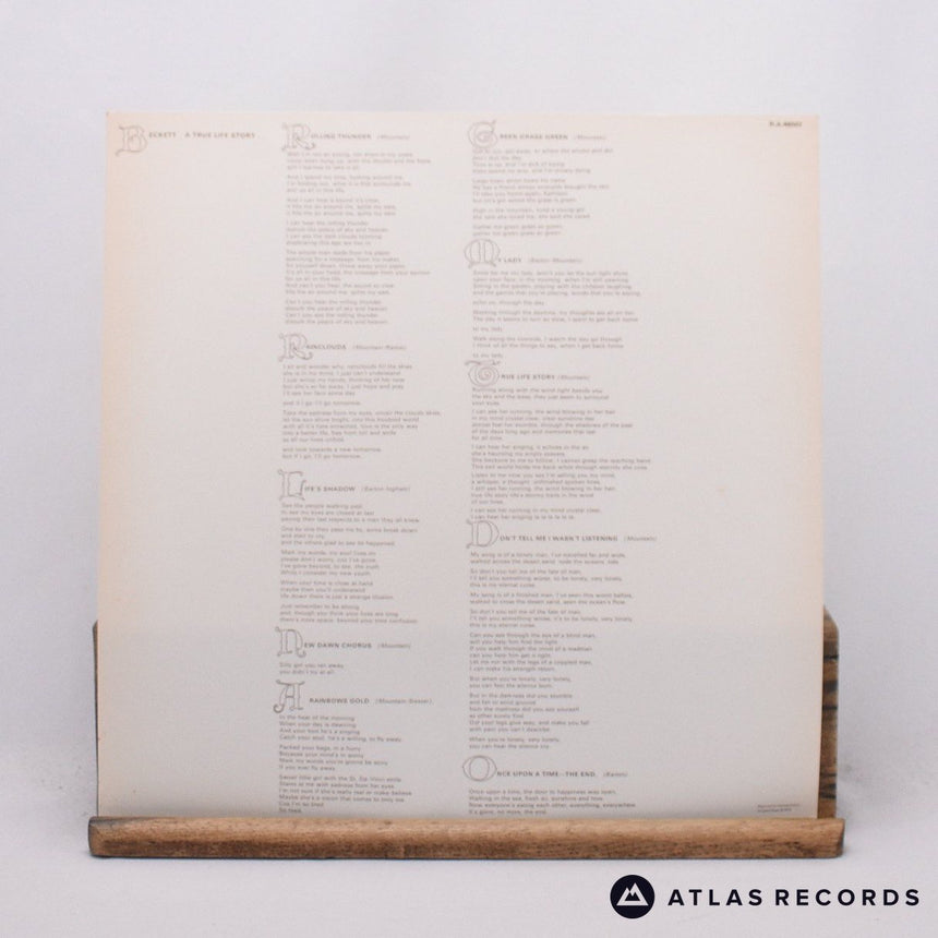 Beckett - Beckett - Insert A1 B2 LP Vinyl Record - EX/NM