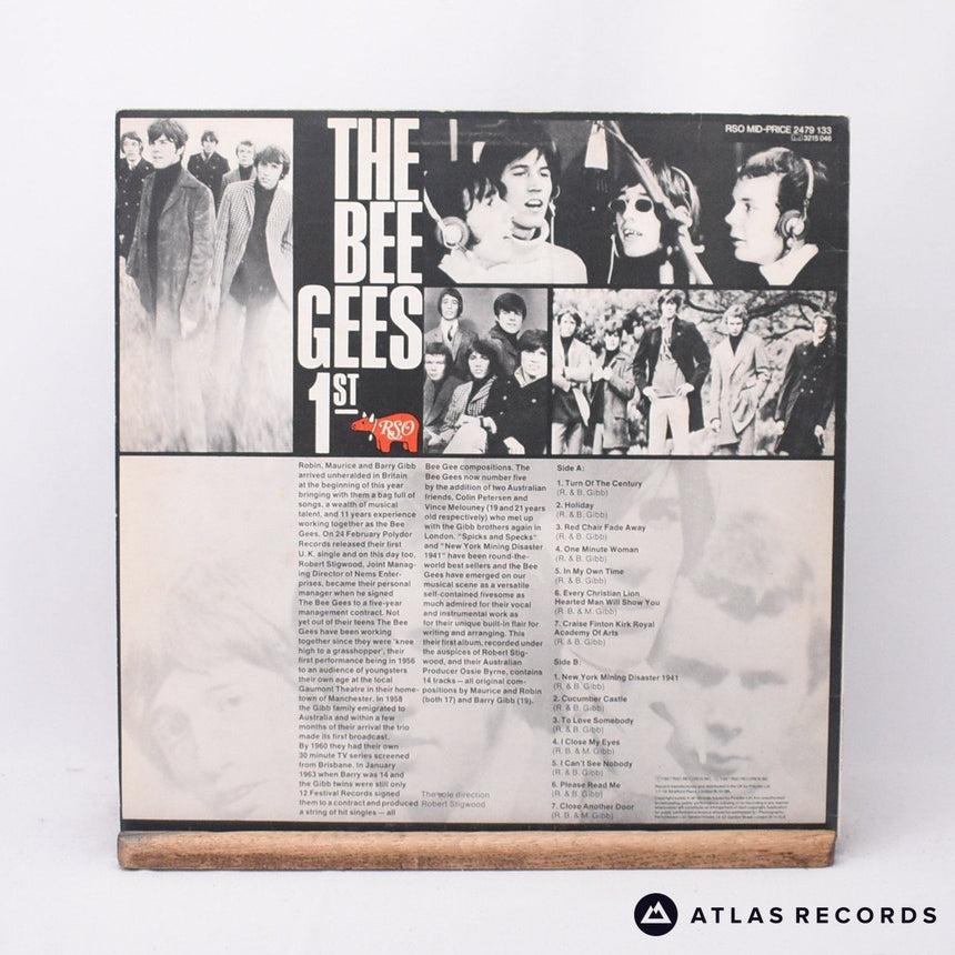 Bee Gees - Bee Gees' 1st - Reissue LP Vinyl Record - EX/EX