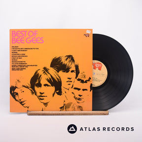 Bee Gees Best Of Bee Gees LP Vinyl Record - Front Cover & Record