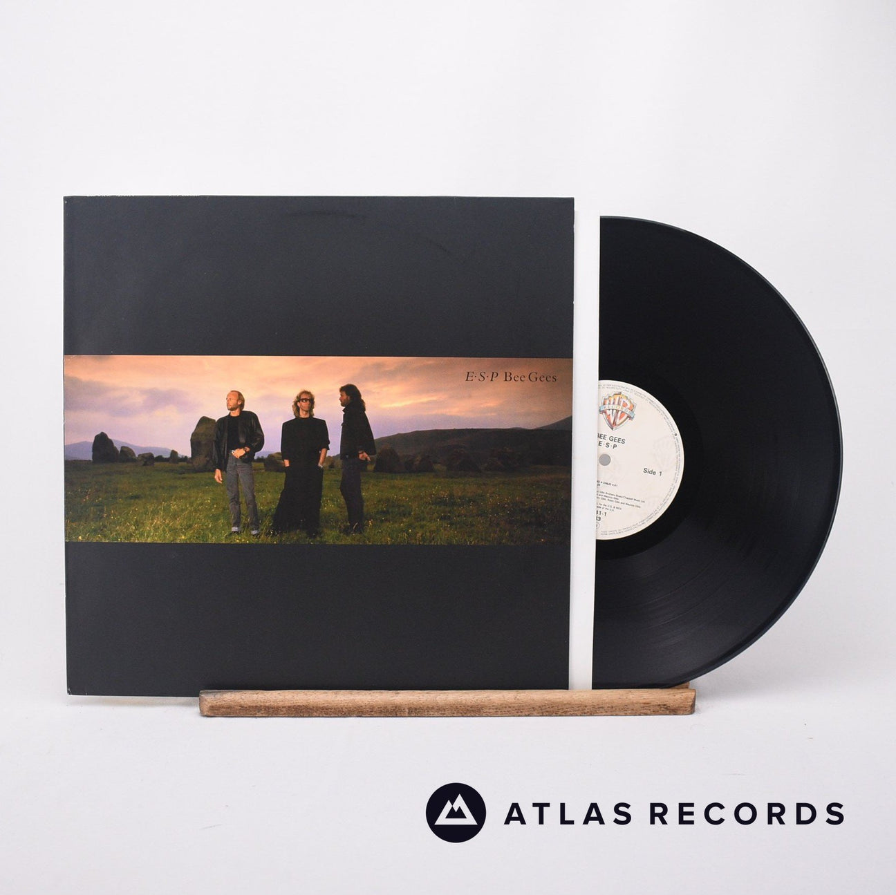 Bee Gees E·S·P LP Vinyl Record - Front Cover & Record