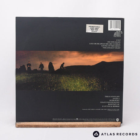 Bee Gees - E·S·P - Insert Club Edition Embossed LP Vinyl Record - EX/EX