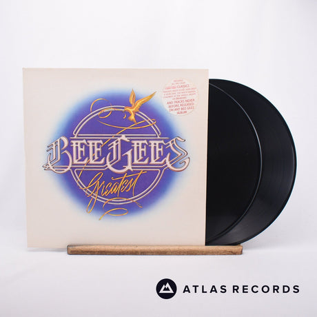 Bee Gees Greatest 2 x LP Vinyl Record - Front Cover & Record