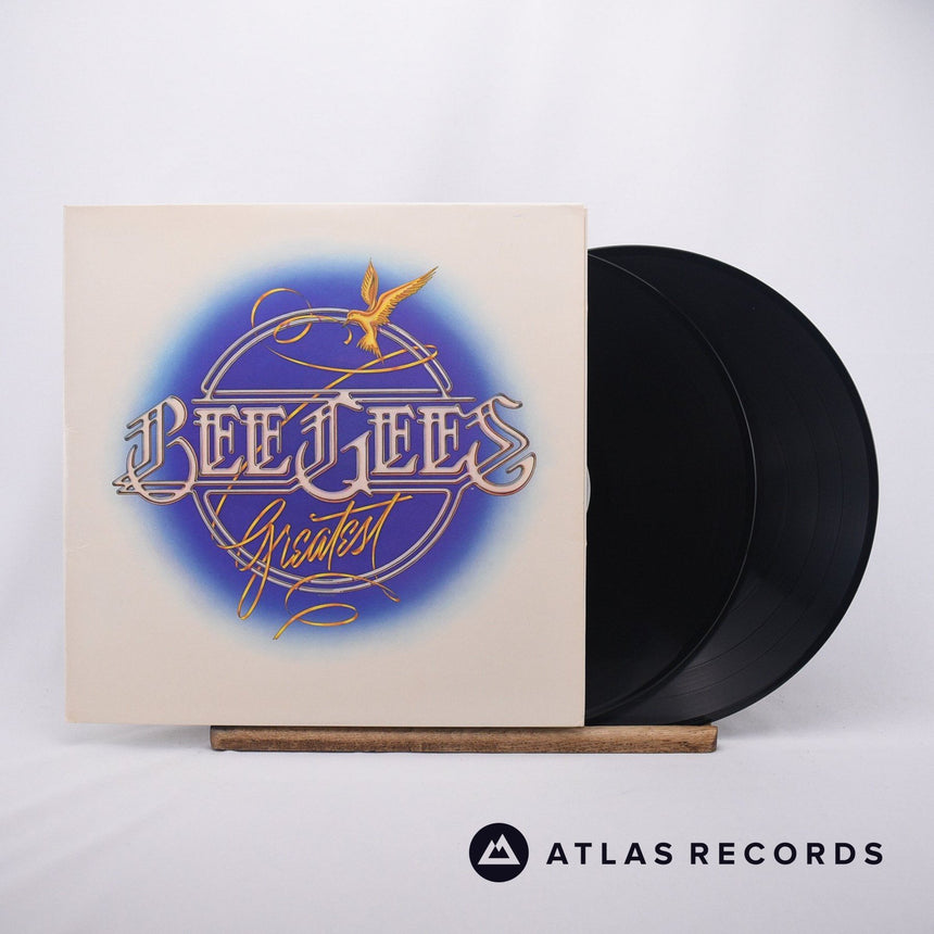Bee Gees Greatest 2 x LP Vinyl Record - Front Cover & Record