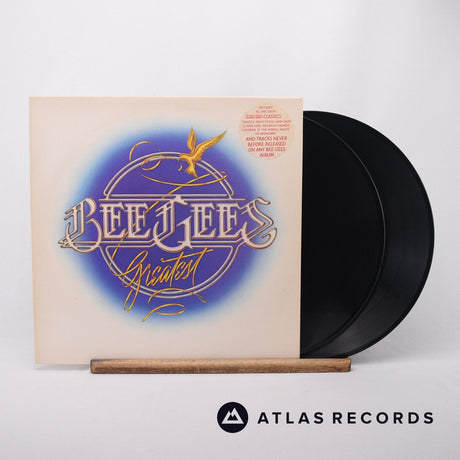 Bee Gees Greatest 2 x LP Vinyl Record - Front Cover & Record