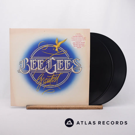 Bee Gees Greatest 2 x LP Vinyl Record - Front Cover & Record
