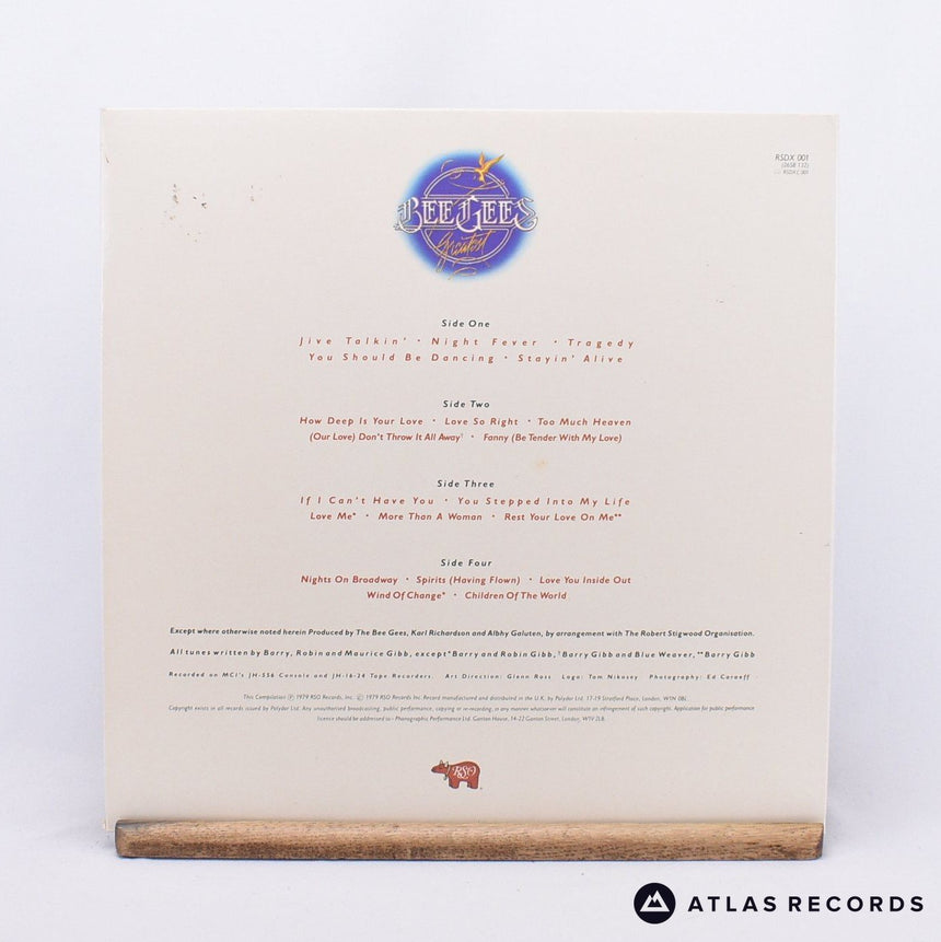 Bee Gees - Greatest - Embossed Sleeve Tri-Fold 2 x LP Vinyl Record - EX/EX