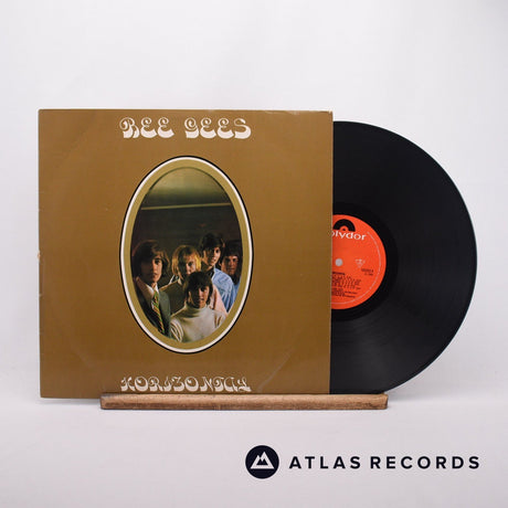 Bee Gees Horizontal LP Vinyl Record - Front Cover & Record