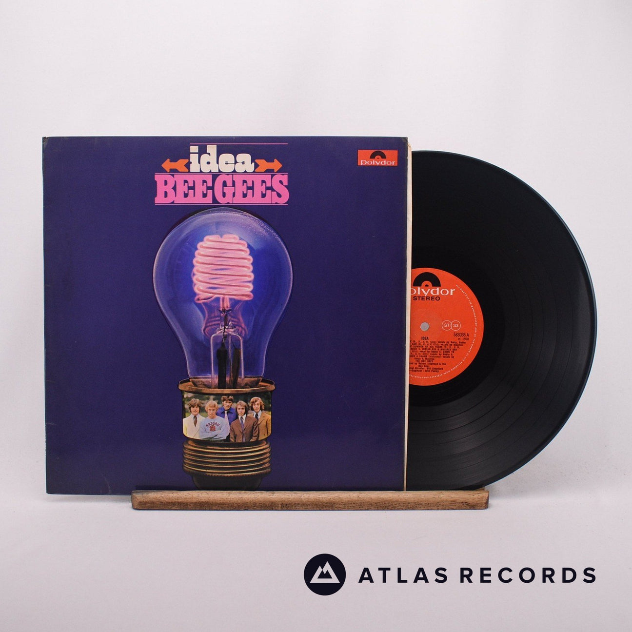 Bee Gees Idea LP Vinyl Record - Front Cover & Record