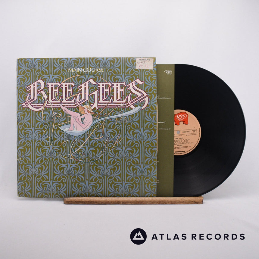 Bee Gees Main Course LP Vinyl Record - Front Cover & Record