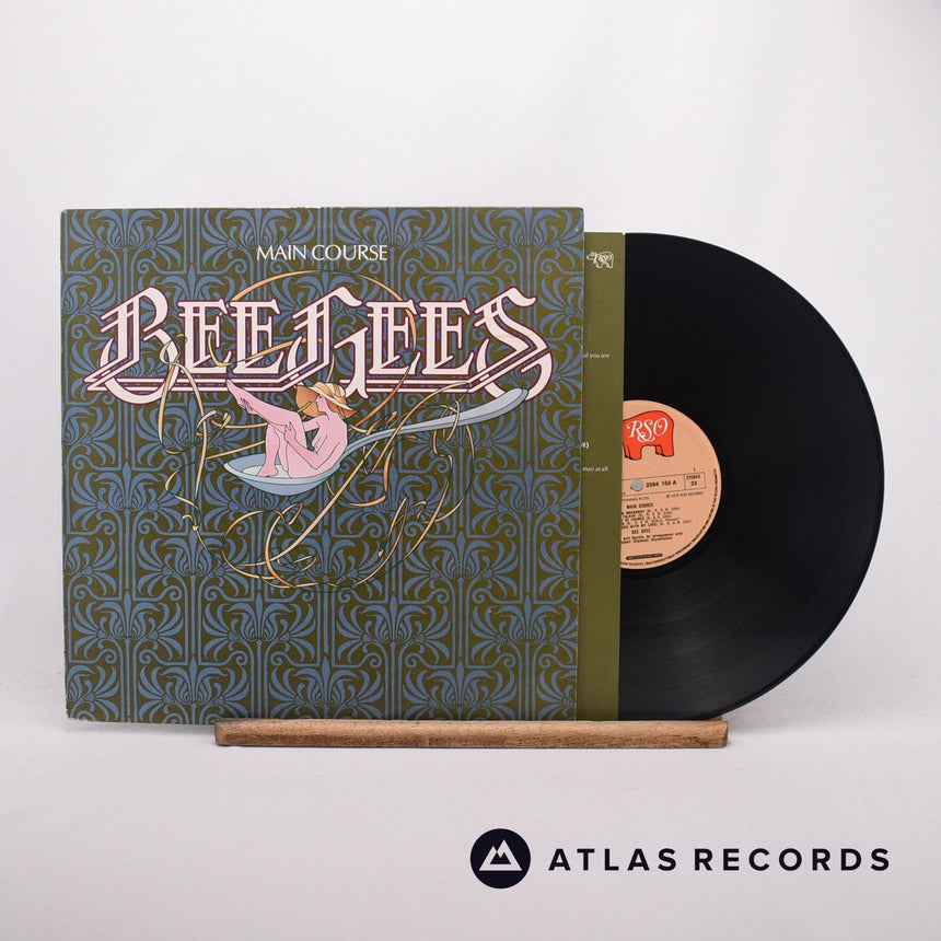 Bee Gees Main Course LP Vinyl Record - Front Cover & Record