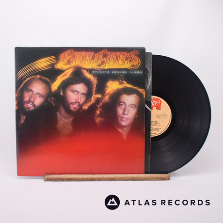 Bee Gees Spirits Having Flown LP Vinyl Record - Front Cover & Record