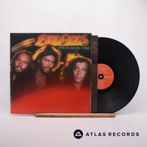 Bee Gees Spirits Having Flown LP Vinyl Record - Front Cover & Record
