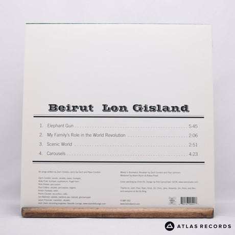 Beirut - Lon Gisland - Reissue Single-Sided 12" Vinyl Record - EX/EX