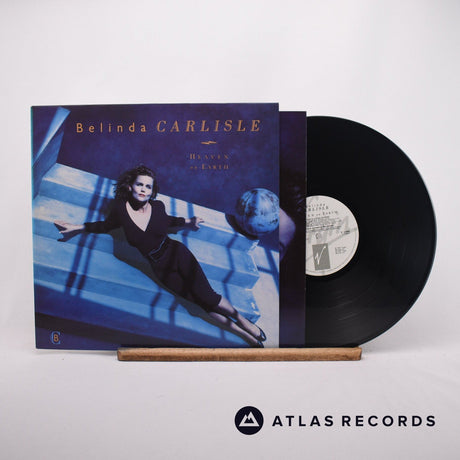 Belinda Carlisle Heaven On Earth LP Vinyl Record - Front Cover & Record