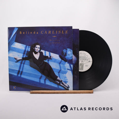 Belinda Carlisle Heaven On Earth LP Vinyl Record - Front Cover & Record