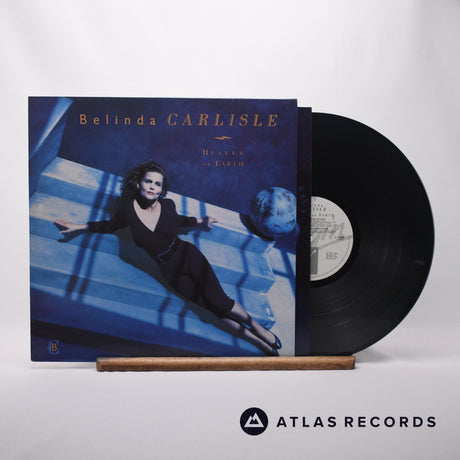 Belinda Carlisle Heaven On Earth LP Vinyl Record - Front Cover & Record