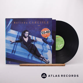 Belinda Carlisle Heaven On Earth LP Vinyl Record - Front Cover & Record