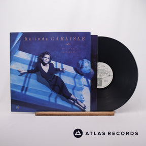 Belinda Carlisle Heaven On Earth LP Vinyl Record - Front Cover & Record
