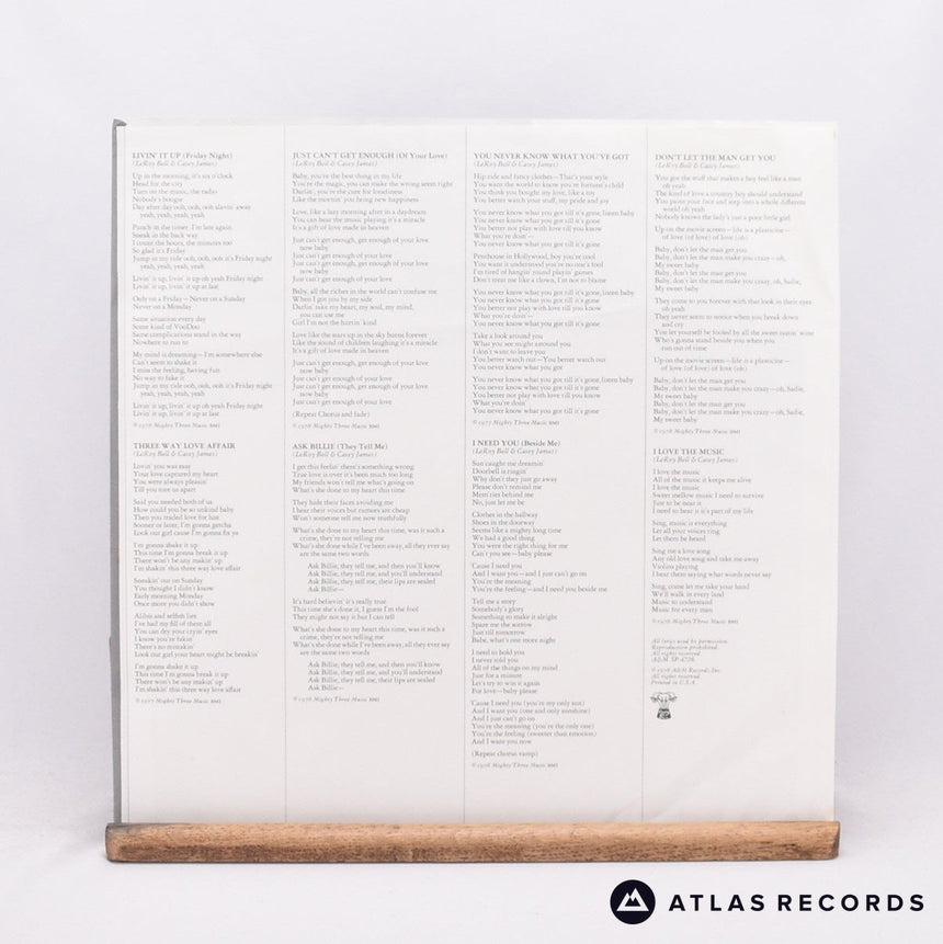 Bell & James - Bell & James - LP Vinyl Record - EX/EX