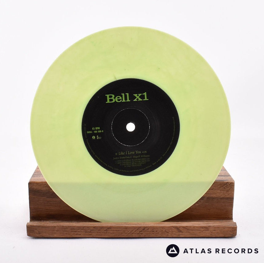 Bell X1 - Eve, The Apple Of My Eye - Green 7" Vinyl Record - NM/NM