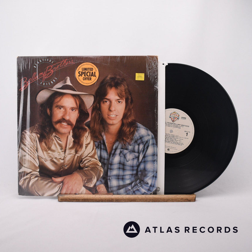 Bellamy Brothers Beautiful Friends LP Vinyl Record - Front Cover & Record
