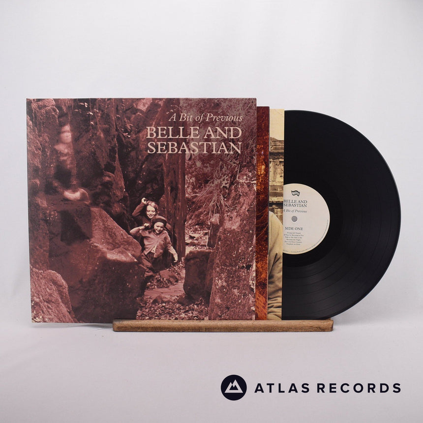 Belle & Sebastian A Bit Of Previous LP + 7" Vinyl Record - Front Cover & Record
