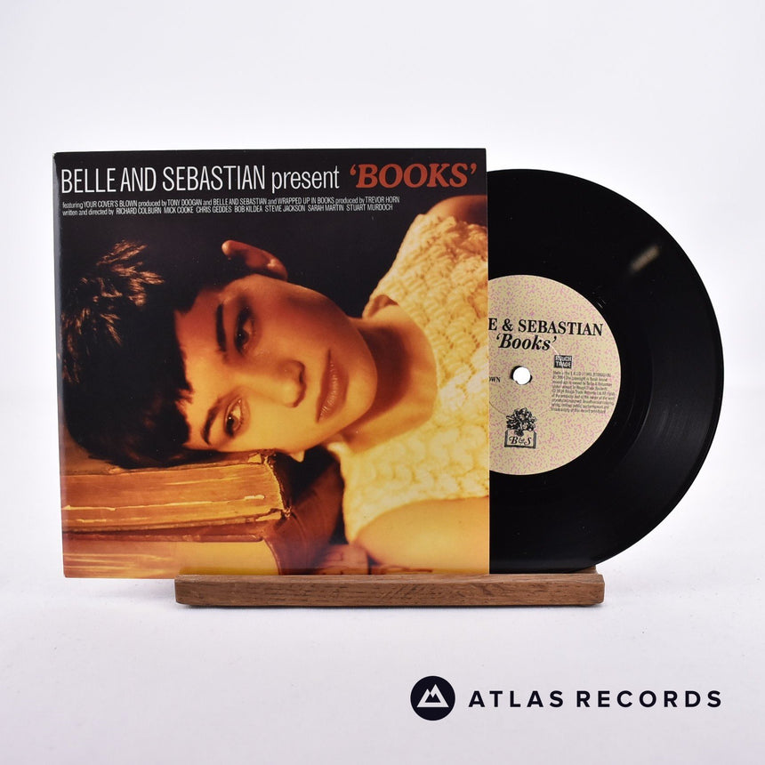 Belle & Sebastian Books 7" Vinyl Record - Front Cover & Record