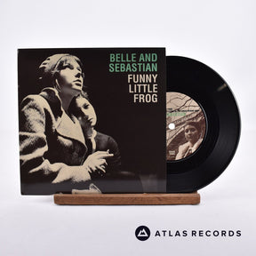 Belle & Sebastian Funny Little Frog 7" Vinyl Record - Front Cover & Record