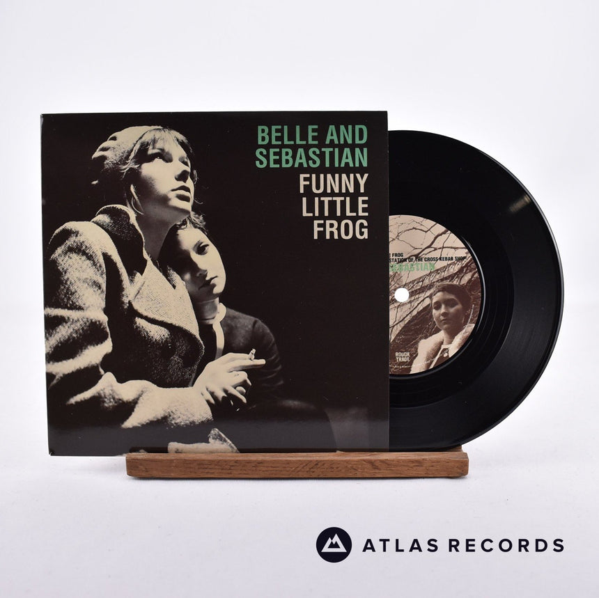 Belle & Sebastian Funny Little Frog 7" Vinyl Record - Front Cover & Record