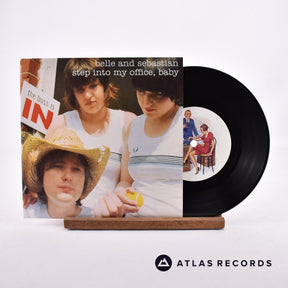 Belle & Sebastian Step Into My Office, Baby 7" Vinyl Record - Front Cover & Record