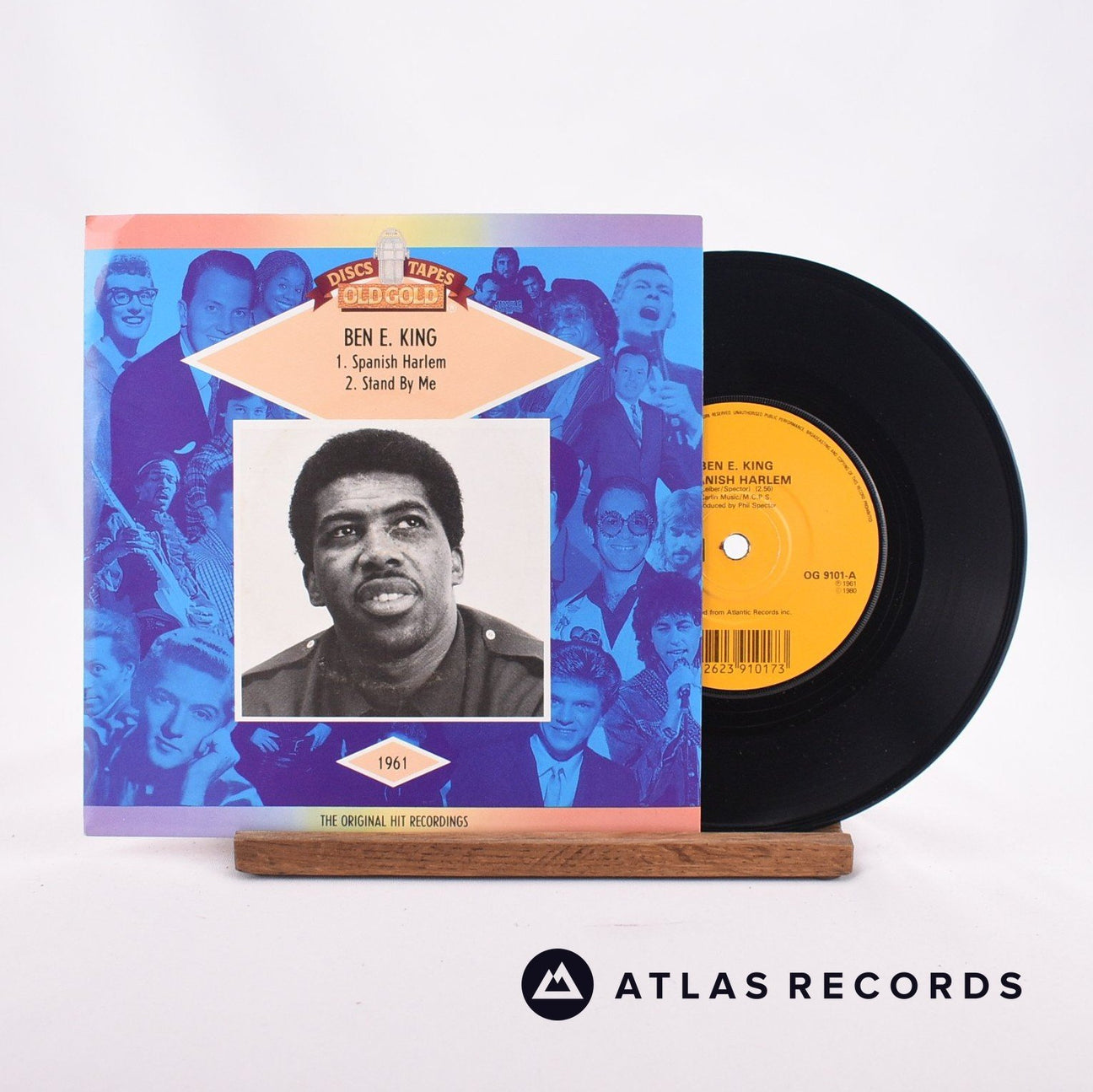 Ben E. King Spanish Harlem 7" Vinyl Record - Front Cover & Record