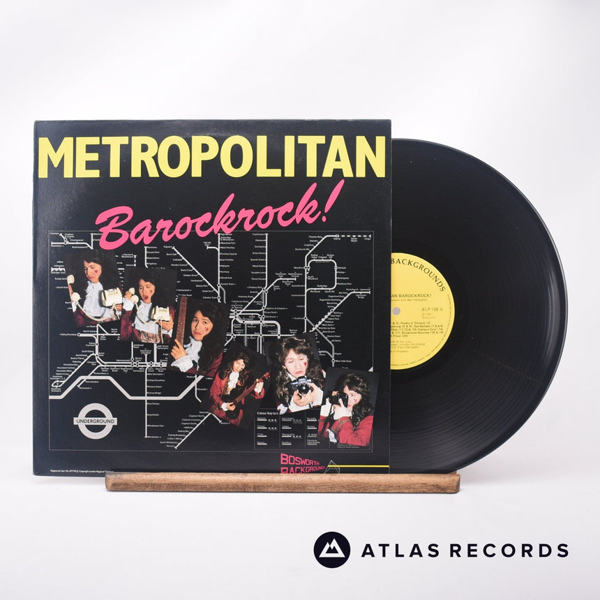 Ben Heneghan Metropolitan Barockrock! LP Vinyl Record - Front Cover & Record