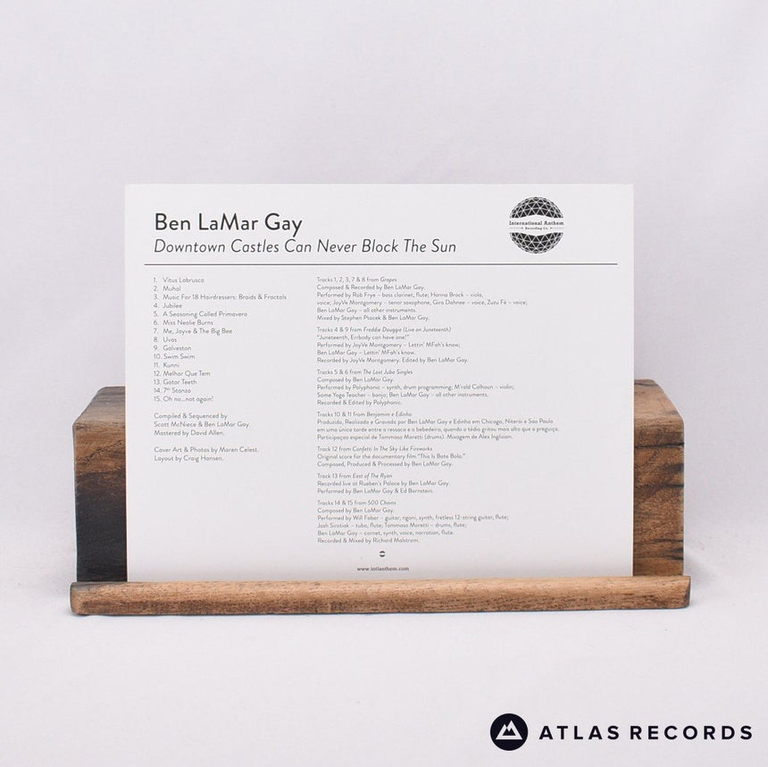 Ben LaMar Gay - Downtown Castles Can Never Block The Sun - LP Vinyl Record