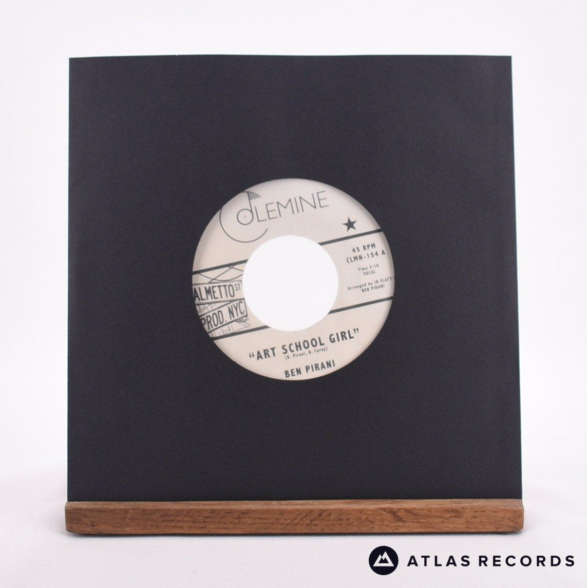 Ben Pirani Art School Girl 7" Vinyl Record - In Sleeve